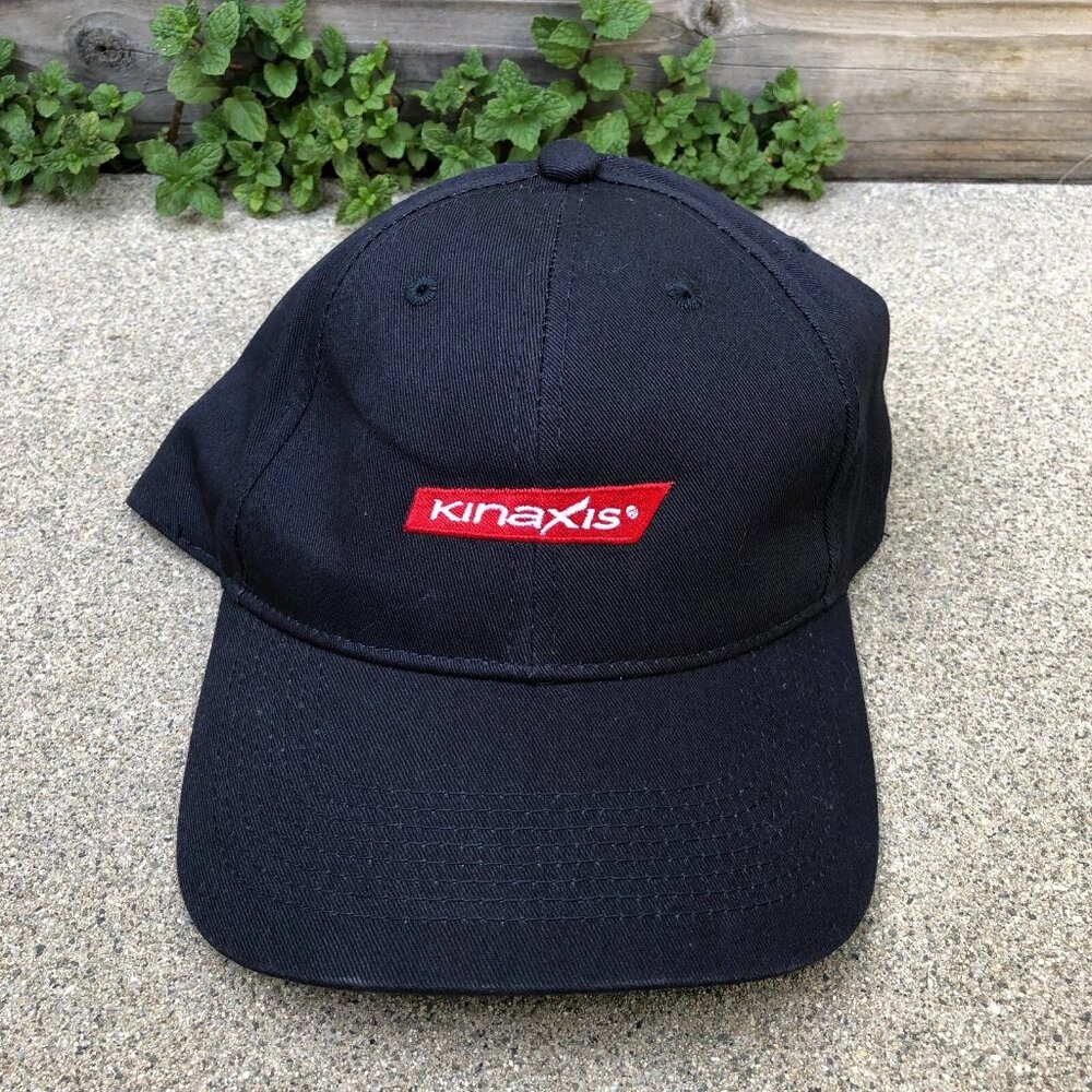 AJM KINAXIS Software Baseball Hat Men's One Size Black Adjustable Cap